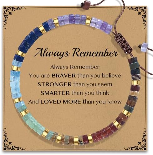 AGOT Thank You Gifts for Women: Teacher Appreciation Office Gifts for Coworkers Employee Boss Lady Manager Colleague Natural Stone Bracelet by AGOT