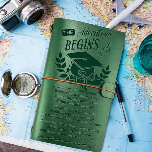 PRSTENLY Graduation Gifts Leather Journal, Graduation Gifts for Hers Him - Image 6