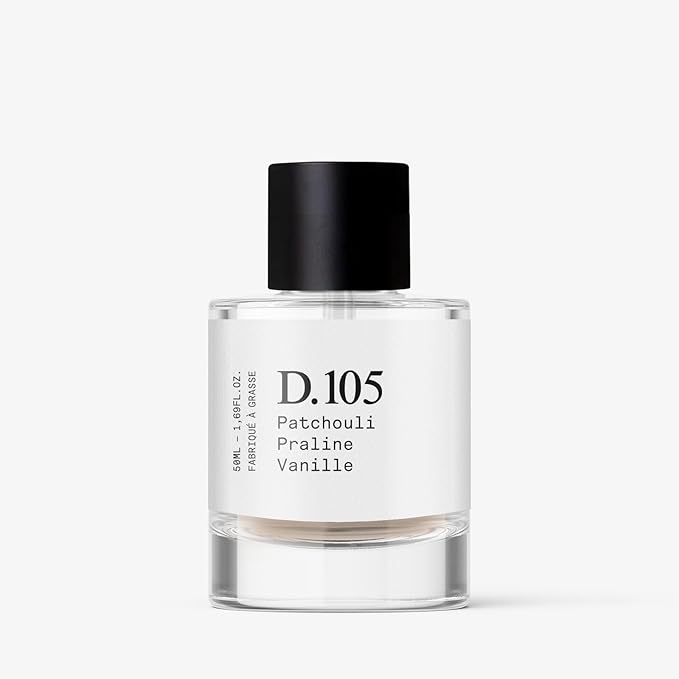– D.105 – Eau de Parfum Inspired by L.ancôme L.a V.ie E.st B.elle, Made in Grasse (France), Long-Lasting Perfume for Women, Praline & Patchouli, Vegan – Spray 50 ml | 1.7 fl. oz.