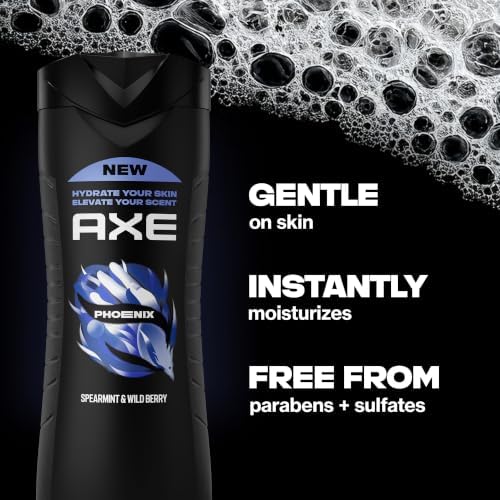 AXE Phoenix Men’s Body Care Set – Body Wash, Antiperspirant Stick, Deodorant Body Spray, 48H Sweat & Odor Protection, Gifts for Men - Image 4