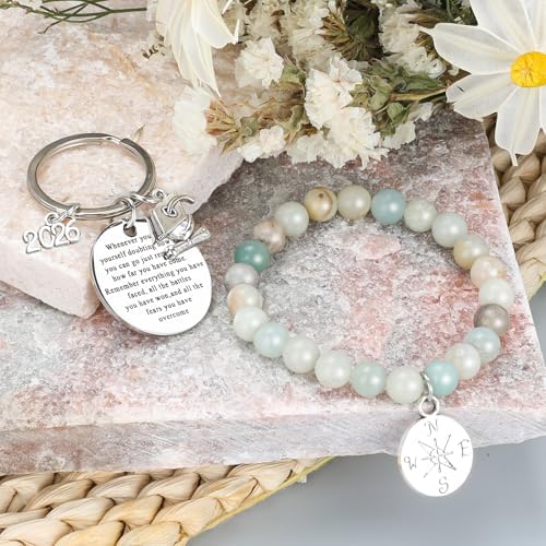 Graduation Gift for Her 2026,She Believed She Could So She Did,Congratulation College High School Graduation Tumbler Gift Set - Image 6
