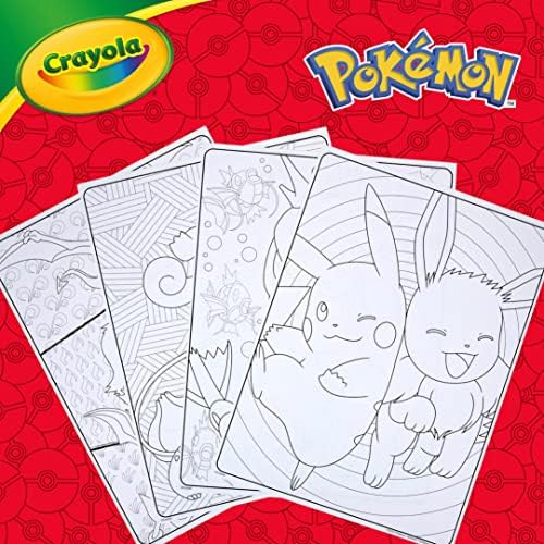 Crayola Pokémon Imagination Art Set (115pcs), Kids Art Kit, Coloring Supplies, Pokemon Toys, Pokemon Gift for Boys & Girls, Ages 5+ - Image 5
