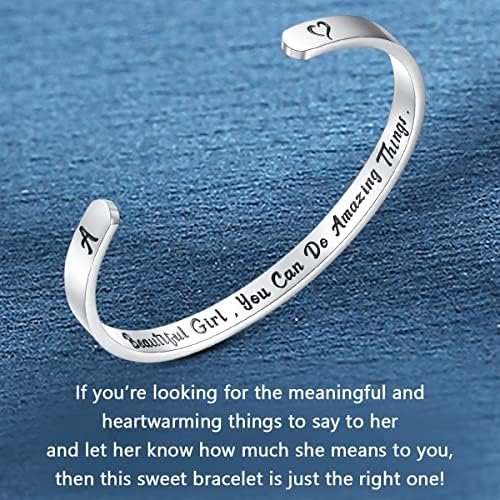 SAM & LORI Personal Bracelets for Teen Girls/Women - Meaningful Jewelry Gifts (Various Designs) for Best Friend/Daughter/Granddaughter/Niece/Sister/Mom/Aunt - Image 3