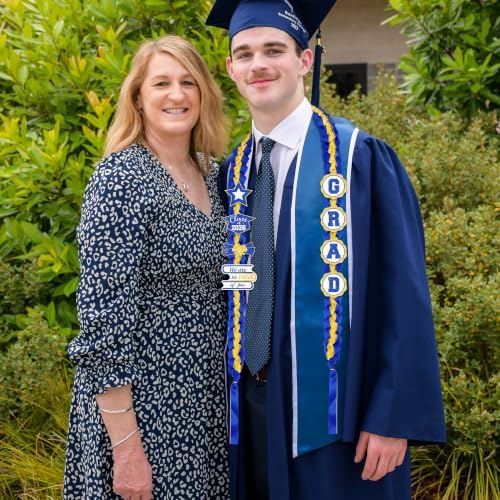 Tifeson Graduation Leis Decorations 2026 - Handmade Double Braided Graduation Ribbon Leis with Glitter Pins for Him Her High School College Congrats Grad Gifts Party Supplies - Image 4