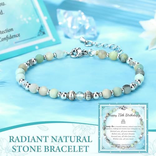 75th Birthday Gifts for Women Unique Gift for 75 Year Old Woman Cool 75 Year Old Birthday Gifts for Women 1951 Accessories for Woman Happy 75th Decorations Gift Ideas for Mom with Tumbler Tote Bag - Image 6