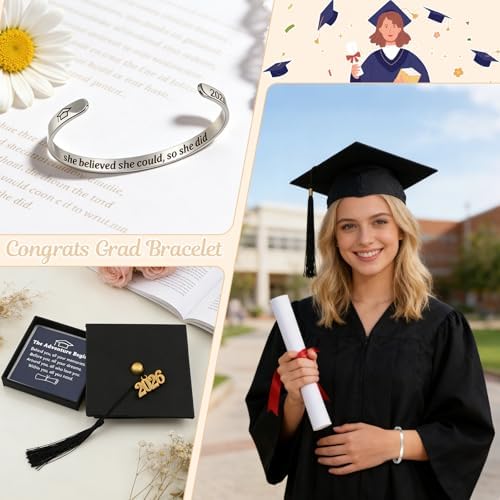 Graduation Gift for Her 2026 with She Believed She Could So She Did - Image 4