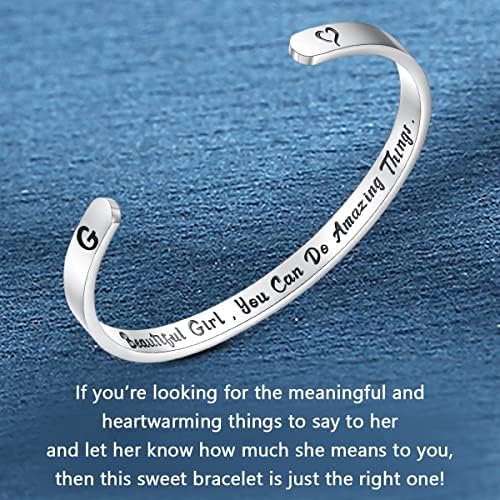 SAM & LORI Personal Bracelets for Teen Girls/Women - Meaningful Jewelry Gifts (Various Designs) for Best Friend/Daughter/Granddaughter/Niece/Sister/Mom/Aunt - Image 3