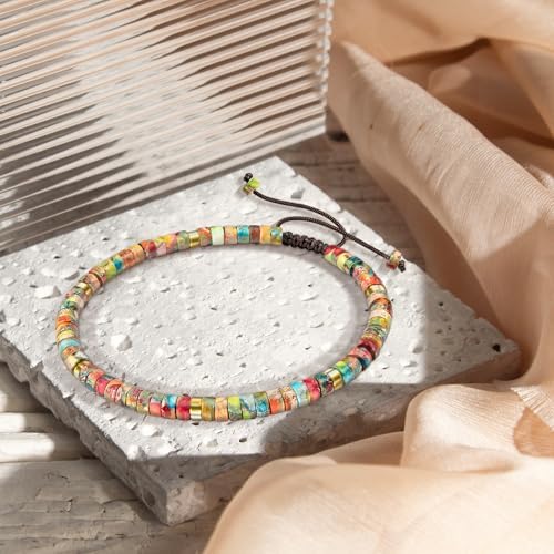 AGOT Thank You Gifts for Women: Teacher Appreciation Office Gifts for Coworkers Employee Boss Lady Manager Colleague Natural Stone Bracelet - Image 7