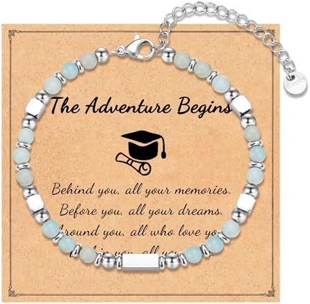2026 Graduation Gifts for Women Her, Compass Bracelet for Girls Women by IKIATY