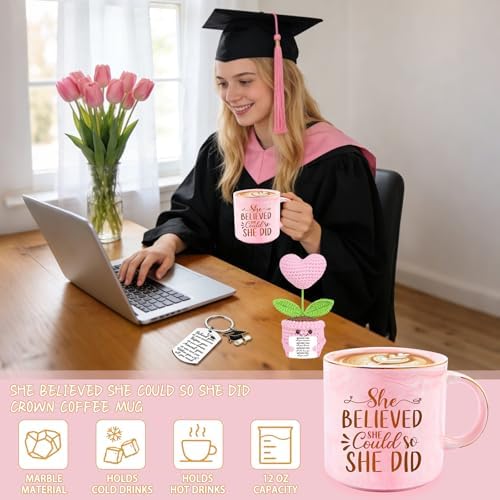 High School Graduation Gift for Her, She Believed She Could So She Did - Image 2