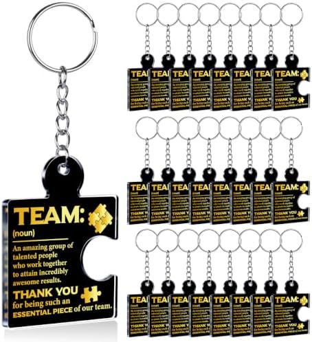 Team Appreciation Gifts Bulk for Coworkers Employee Staff Keychains by Unknown