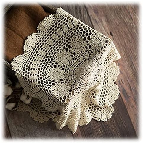 Honra Orraphtstu Baby Photoshoots Props Blanket Newborn Photography Crochet Rug Photo Posing Layer Vintage (Cream BM) by Unknown