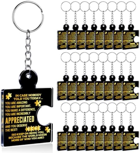 Team Appreciation Gifts Bulk for Coworkers Employee Staff Keychains by Unknown