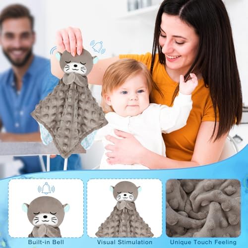 15PCS Baby Shower Gifts,New Mom Gifts for Women & Newborn Baby Gifts, Blue Otter Gifts Top Pregnancy Gifts for New Mom Gender Reveal Gifts, Expecting Parents to Be, New Mom Care Package After Baby - Image 4