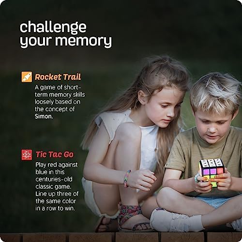 Ninja Blast Rechargeable Game Activity Cube - Toys for Boys and Girls - 9 Fun Brain & Memory Games - Birthday Gifts for Age 6, 7, 8, 9, 10, 11, 12 Year Old Kids Teens - Best Boy Toy Gift Ideas - Image 4