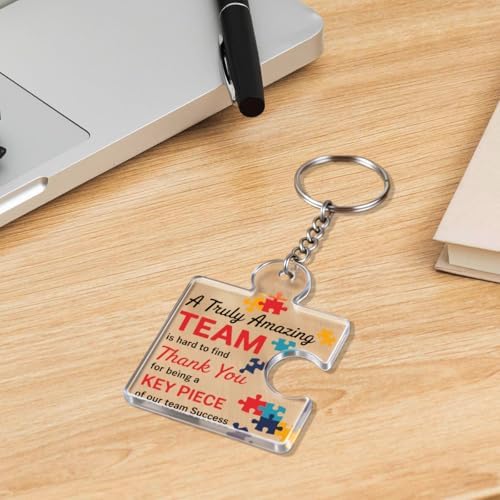 Team Appreciation Gifts Bulk for Coworkers Employee Staff Keychains - Image 5