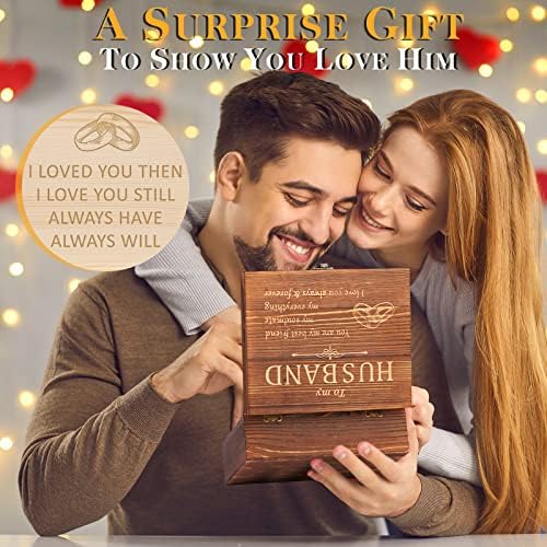 Gifts for Fathers Day Husband Him Men, Reusable Stainless Steel Engraved Whiskey Stones Glasses Set, Anniversary Wedding Gift for Men Husband Boyfriend Fiance, Cool Burbon Scotch Set Gifts - Image 2