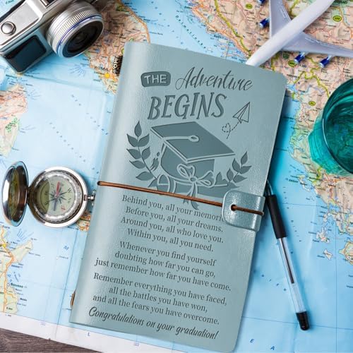 PRSTENLY Graduation Gifts Leather Journal, Graduation Gifts for Hers Him - Image 6