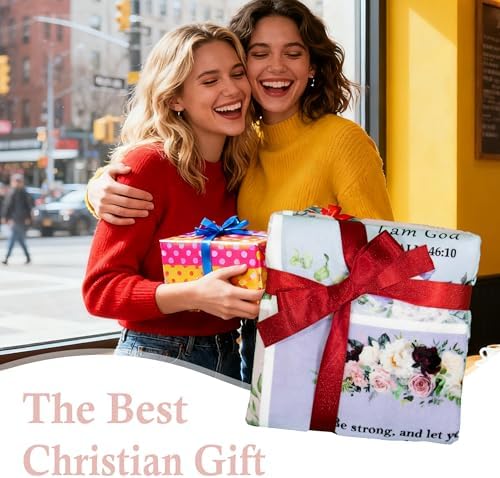 Christian Gifts for Women, Religious Birthday Blanket 60"X50" - Image 7