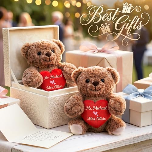 Personalized Teddy Bear with Name,Custom Stuffed Animal for Girlfriend - Image 4