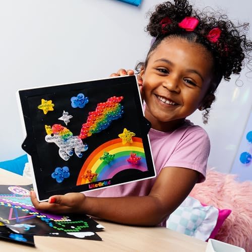 Lite Brite Classic, Favorite Retro Toy - Create Art with Light, STEM, Educational Learning, Holiday, Birthday, Gift, Boys, Kid, Toddler, Girls Age 4+ - Image 6