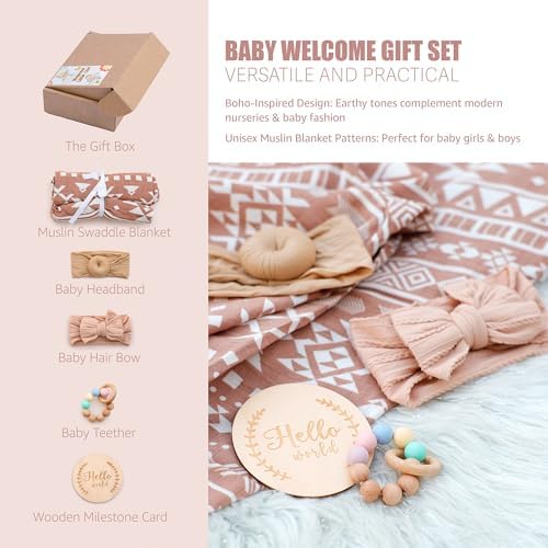 Baby Girl Gift Set - Baby Shower Gift Box for Newborn Girls - Image 2