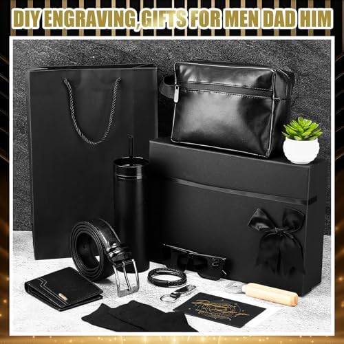 Skylety 13 Pcs Birthday Gifts Baskets for Men Christmas Gift Set - Image 3