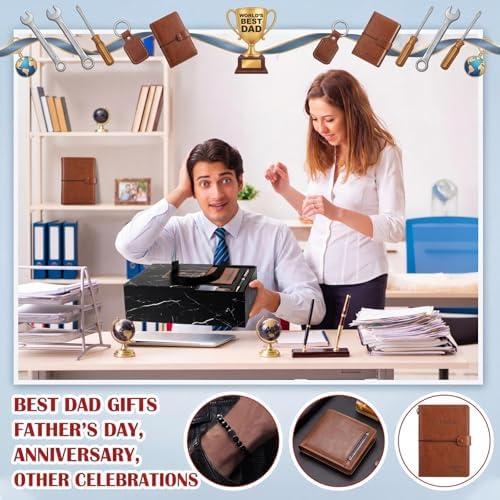 Tioncy 10 Pcs Mens Gift Set, 16oz Tumbler Wallet Belt Tie,Red Flowers - Image 4