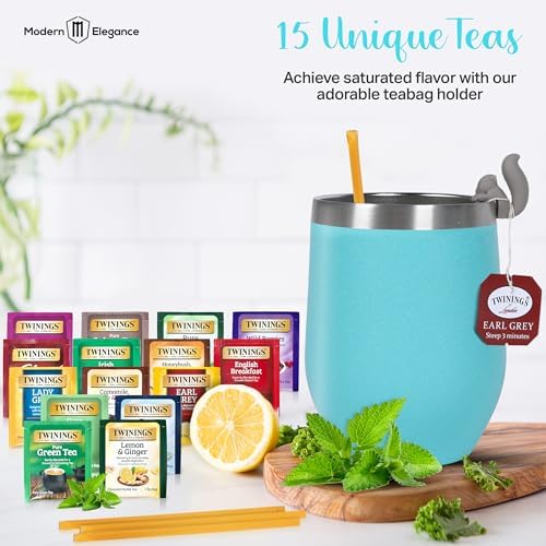 Birthday Gift Set with Stainless Tumbler, Teal - Image 4