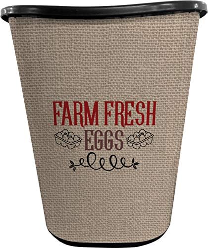 Farm Quotes Waste Basket - Single Sided (Black) by YouCustomizeIt