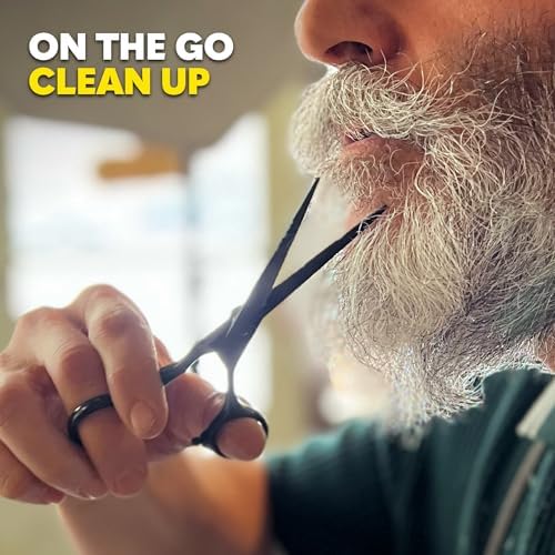 The Beard Club Brush, Comb, Pick & Scissors Grooming Kit for Men - Image 6