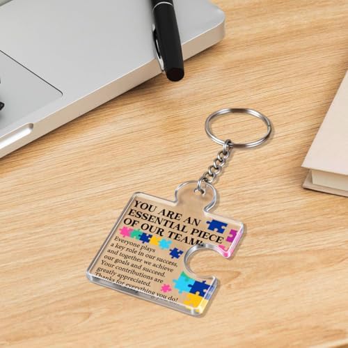 Team Appreciation Gifts Bulk for Coworkers Employee Staff Keychains - Image 5