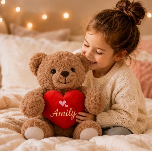 Personalized Teddy Bear with Name,Custom Stuffed Animal for Girlfriend - Image 3
