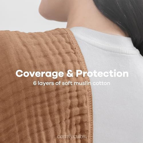 Comfy Cubs Muslin Burp Cloths 20x10" 10 Pack, Baby Burp Cloths - Multi - Image 5