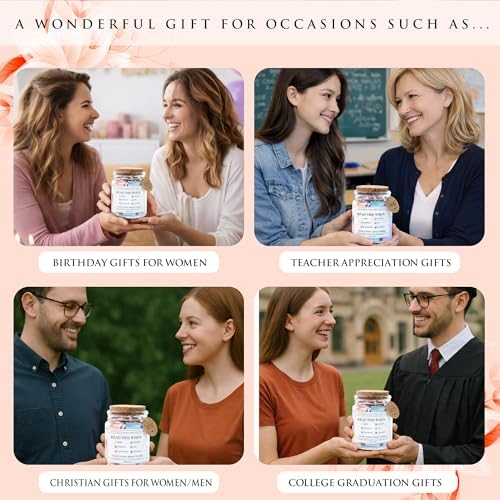 Read This When Bible Verses Jar – Birthday Gifts for Women, Christian Gifts for Women, Graduations Gift for Her, Gift for Mom from Daughter - Image 5