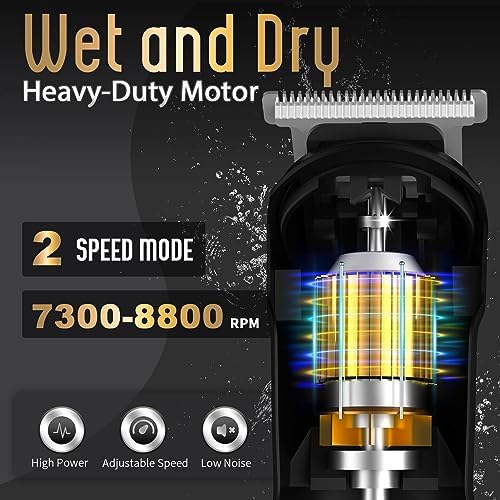 Ufree Beard Trimmer for Men, Waterproof Electric Razor, Grooming Kit - Image 5