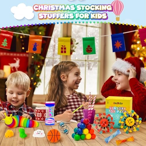 30Pack Fidget Toys Bulk for Adult Kids Age 5-7, 8-12, Sensory Autism Travel Must Have ADHD Autistic Figette Classroom Treasure Prize Box School Must Have Stress Anxiety Easter Basket Stuffers Gifts - Image 5