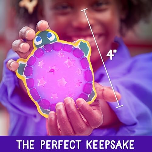 Creative Roots Paint Your Own Stepping Stone Kit, Mini Light Up Turtle - Image 5