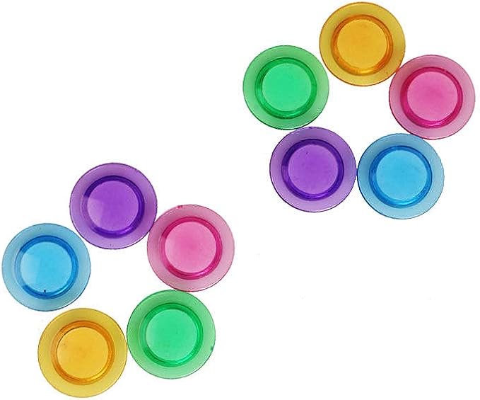 Fridge Magnets, 50 Pack Small Refrigerator Magnets, Dry Erase Board Magnets for Whiteboard, Decorative Magnets, Mini Colorful Whiteboard Magnets for Fridge, Kitchen, Home, Office, Classroom
