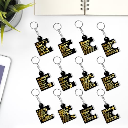 Team Appreciation Gifts Bulk for Coworkers Employee Staff Keychains - Image 6