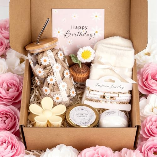 Birthday Gifts for Women, Self Care Gifts Baskets Care Package for Women, Happy Birthday Gifts for Teen Girls, Her, Mom, Sister, Best Friend, Wife, Girlfriend, Coworker - Image 3