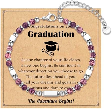 2026 Graduation Gifts for Women Her, Compass Bracelet for Girls Women by IKIATY