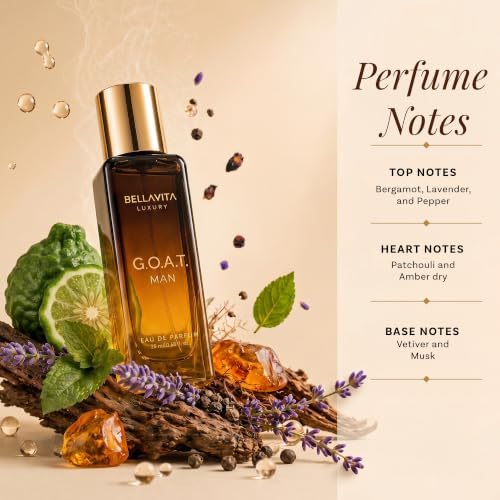 Bella Vita Organic Man Luxury Perfume Gift Set 4x20 ML for Men with Dominus, Oud, CEO, Impact Perfume|Woody, Citrusy Long Lasting EDP & EDC Fragrance Scent |80 ML - Image 5