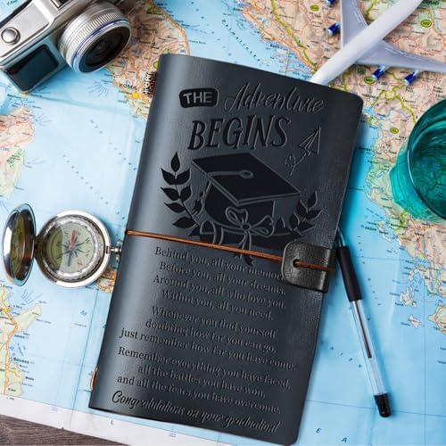 PRSTENLY Graduation Gifts Leather Journal, Graduation Gifts for Hers Him - Image 6