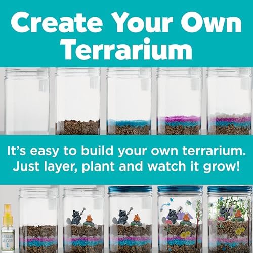 Creativity for Kids Grow 'N Glow Terrarium Kit - Educational Science Kits | Screen Free Summer Fun Activities | Gifts for Boys and Girls | Craft and STEM Projects (Ages 6+) - Image 6