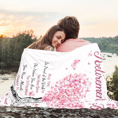 ACBEAT Retirement Gifts for Women 2026, Farewell Gifts for Coworkers Women, Retirement Blanket 60"X50", Going Away Gift, Retired Gifts, Best Retirements Gift Ideas for Grandma Teacher Nurse Boss - Image 3