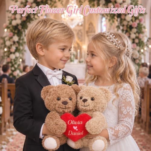Personalized Teddy Bear with Name & Text- Custom Stuffed Animal 2 Pack - Image 5