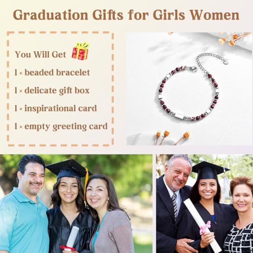 2026 Graduation Gifts for Women Her, Compass Bracelet for Girls Women - Image 4