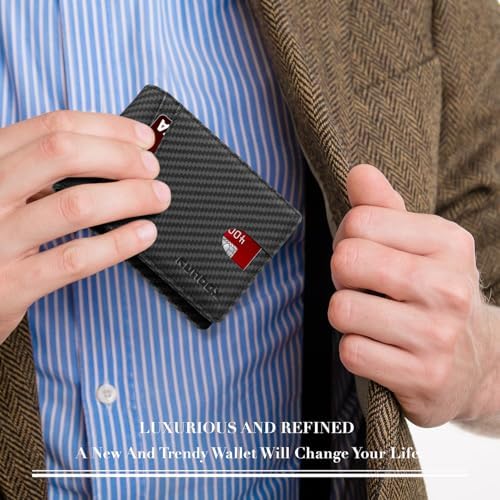RUNBOX Wallet for Men -Slim Rfid Leather Mens Bifold Novelty Wallets 2 ID Window With Gift Box Men's Accessories - Image 3