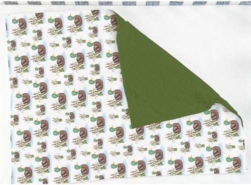 Cute Mallard Ducks Baby Blankets for Girl Boy Wild Duck Lake Soft Mink Dotted Backing Double Layer Swaddle Receiving Blanket Hunting Ducks Birds Bed Throws for Newborn Infant Toddler Nursery 30x40 - Image 3